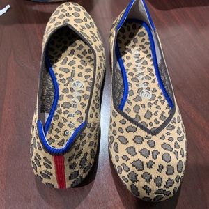 Rothys leopard flats size 8.5